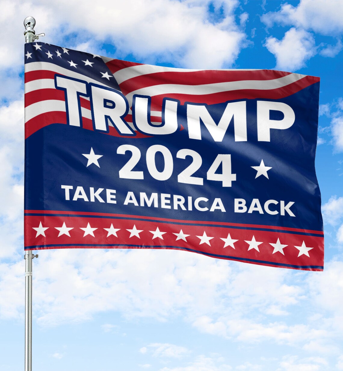 Trump 2025 Take America Back House Flag Election Day Outdoor Etsy