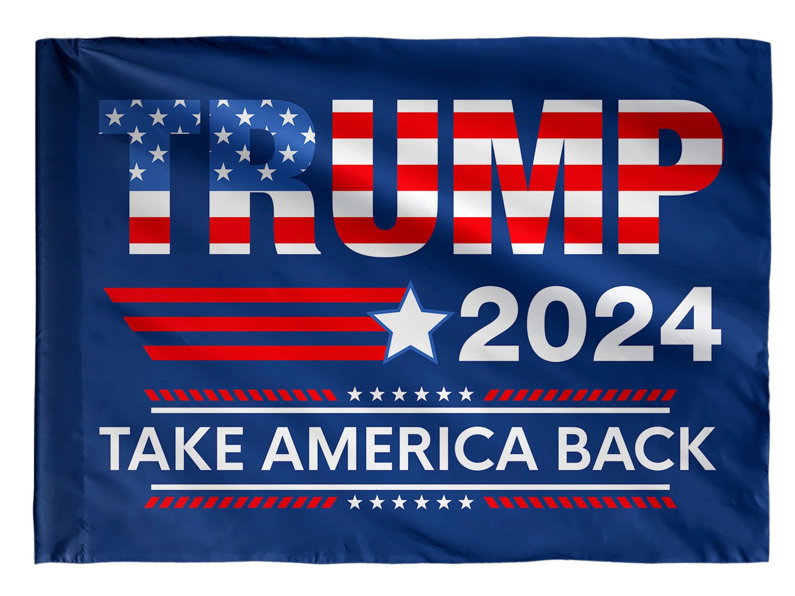 Trump 2024 Take America Back House Flag Us Election Day Etsy