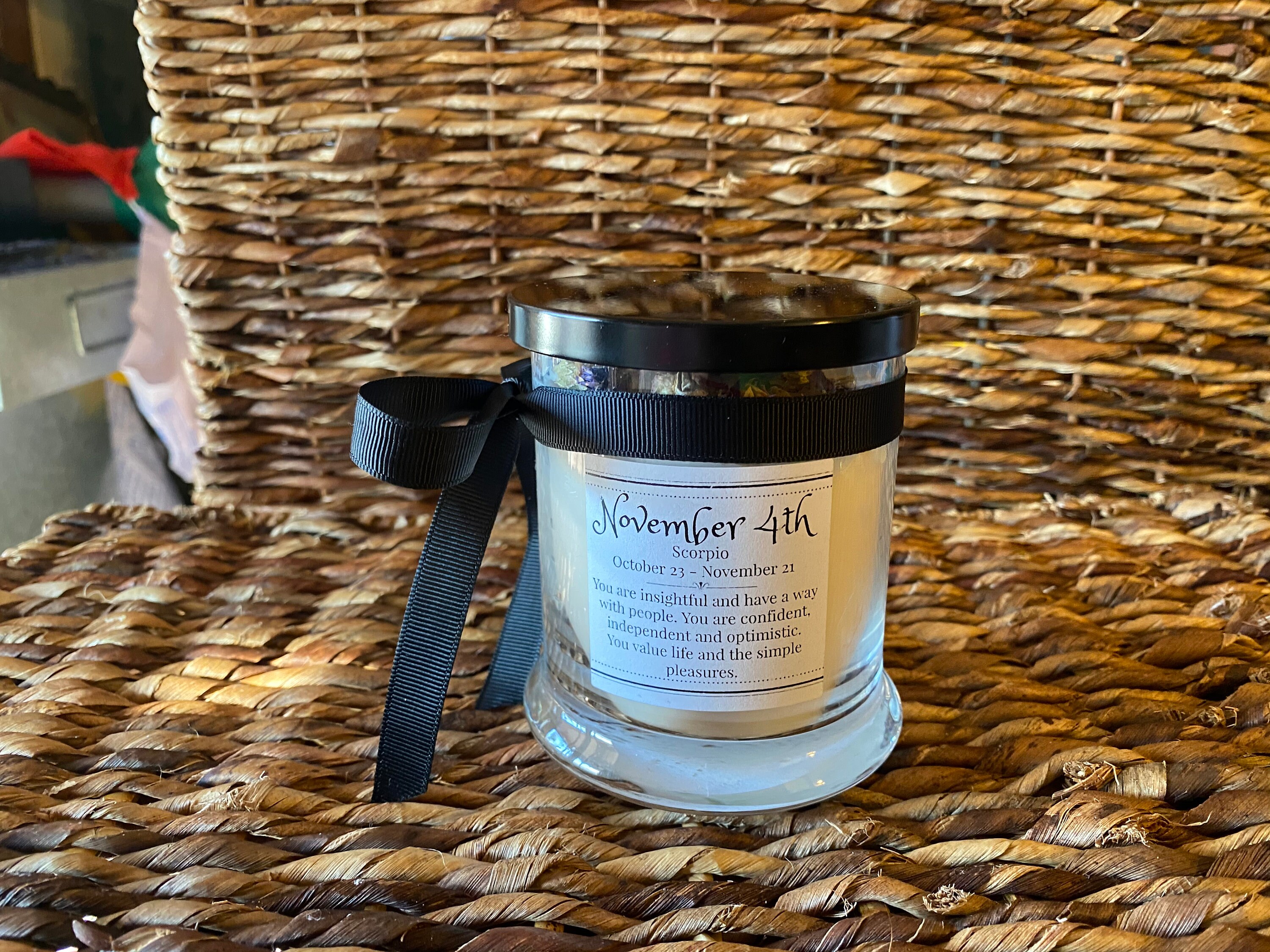 Birth Date Candles Personalized Candles with Birth Date Etsy