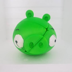 Pig of "angry birds" 2x2 fanart