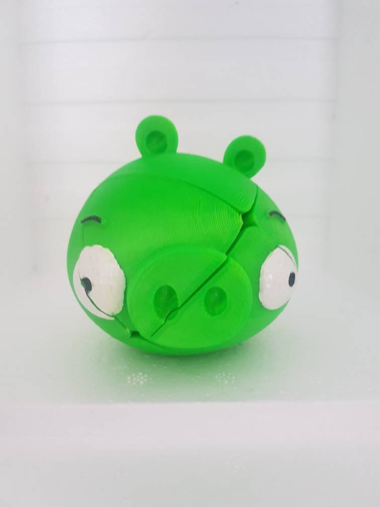 Angry Birds Green Pig Piggy Hog Pirate Ship McDonald's Toy Figure
