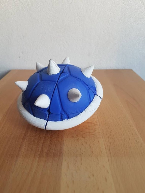 Coquille Koopa Bleu 2x2 Fanart Etsy France
