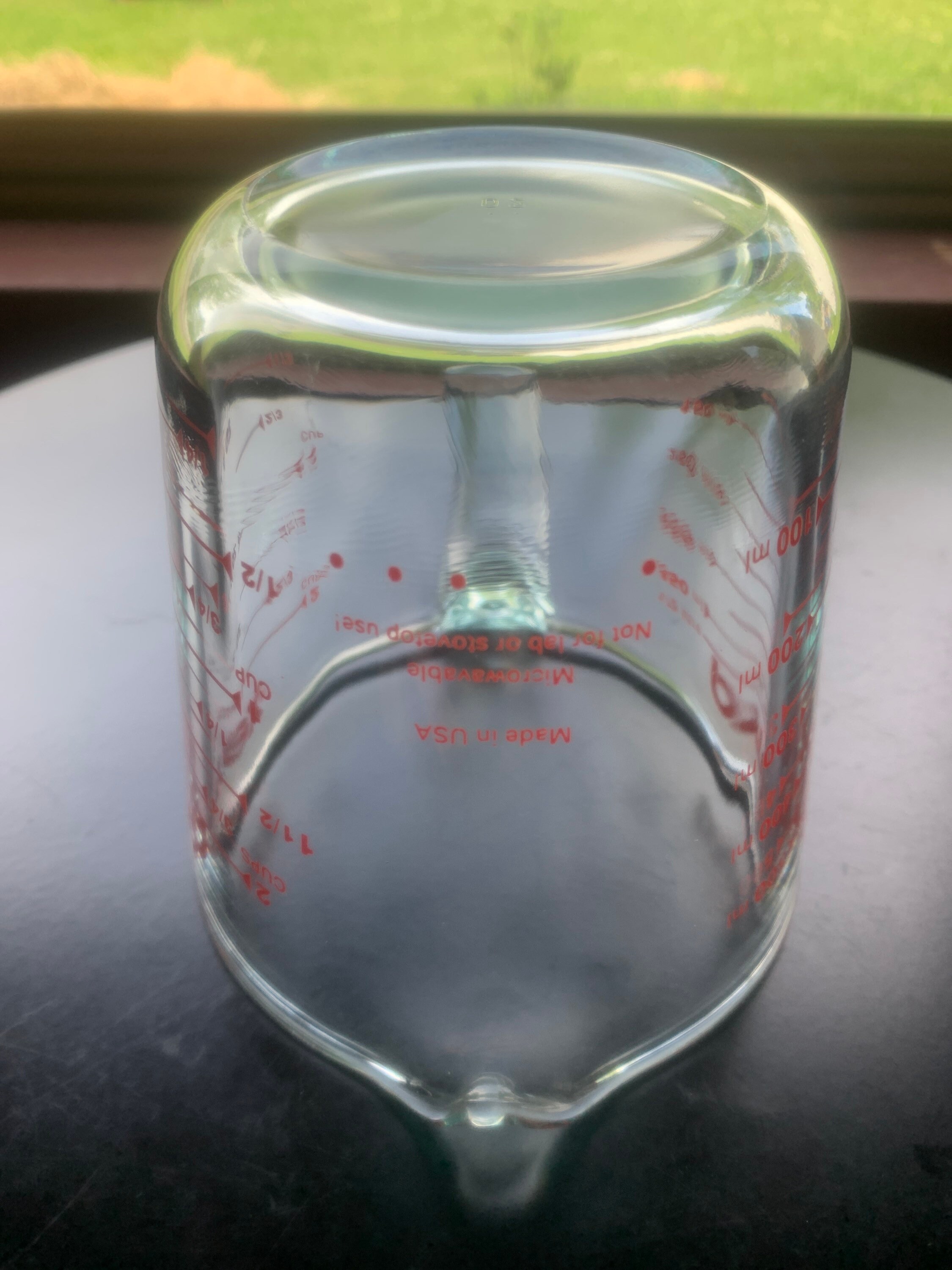 Pyrex 2 Cups/1/2 Liter Glass Measuring Cup Made in USA Etsy