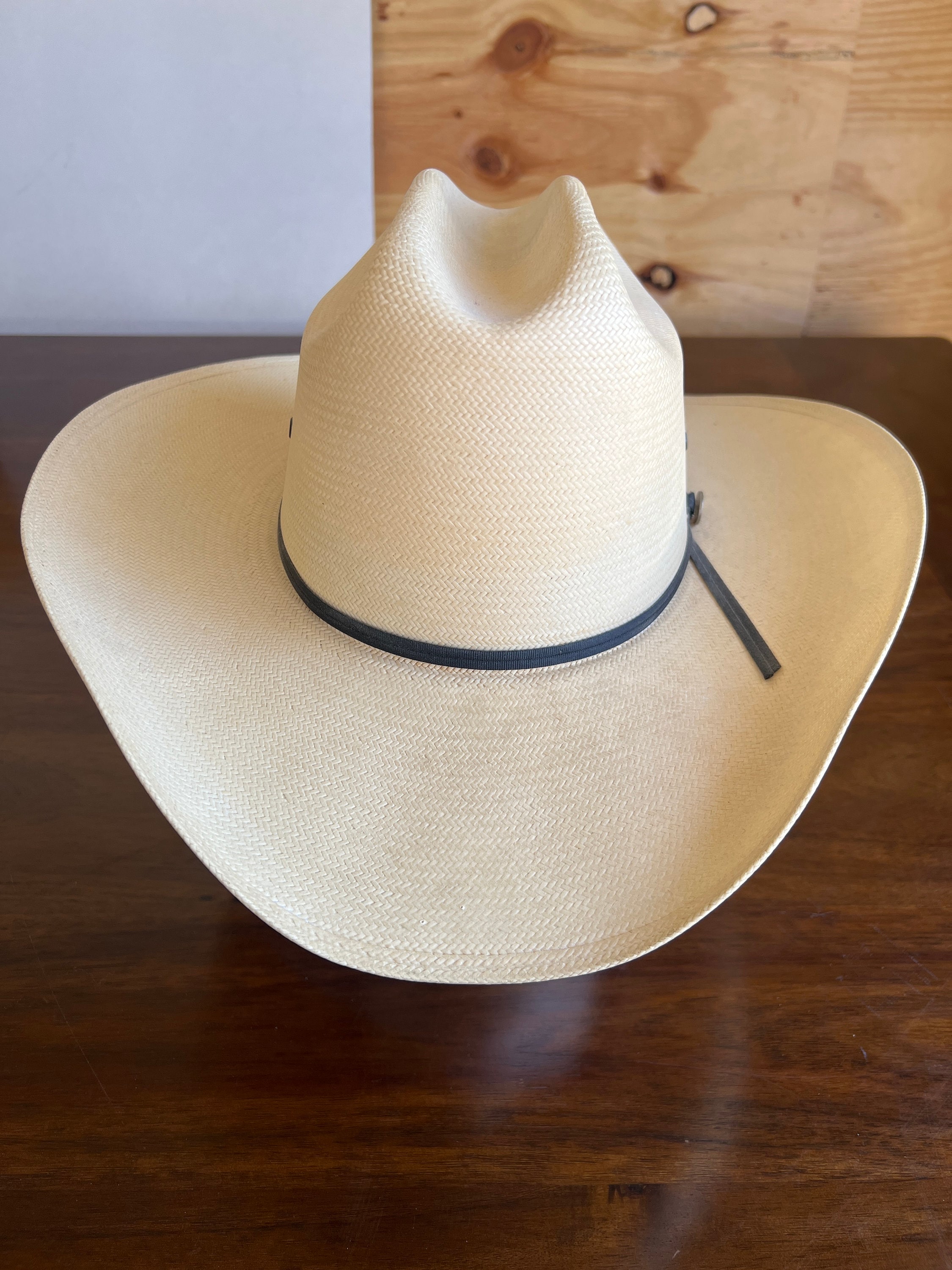 Resistol “Self Conforming” Long Oval Size 3/8 Cowboy Hat Made in Texas,  USA