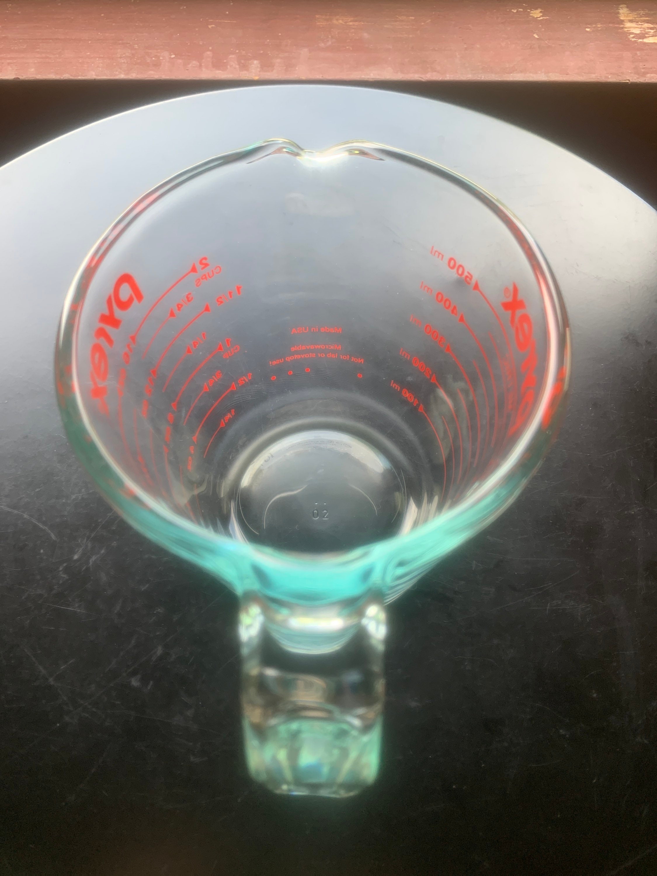 Pyrex 2 Cups/1/2 Liter Glass Measuring Cup Made in USA Etsy