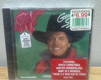 Versiegelt New George Strait Christmas Strait To You CD 1986