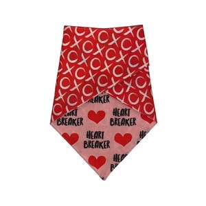 Heart Breaker Valentine&#39;s Day Dog Bandana