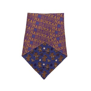 Hanukkah Ginger Bread Dog Bandana