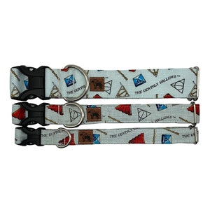 Deathly Hallows Dog Collar