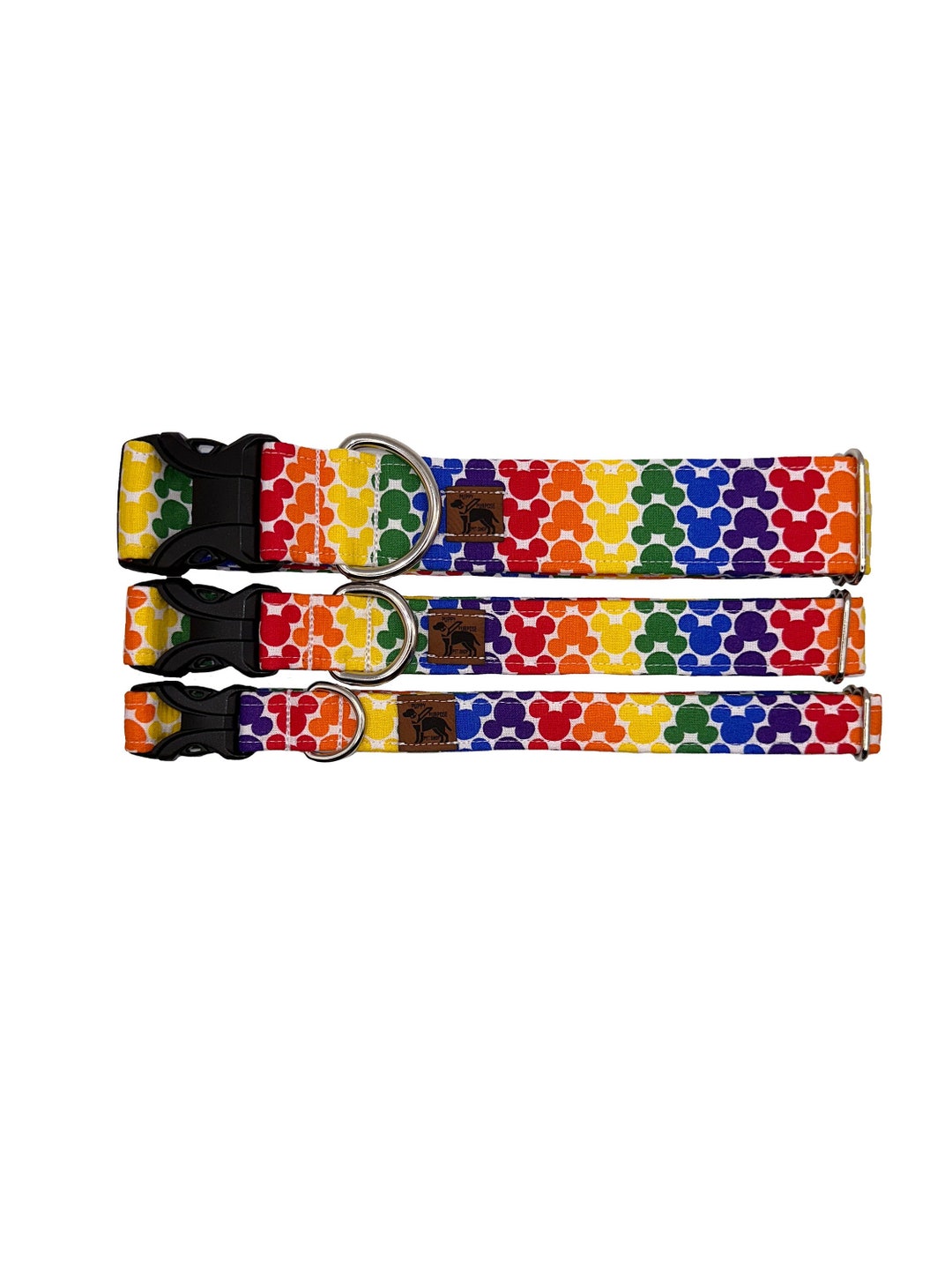 Mickey Mouse Pride Dog Collar Etsy