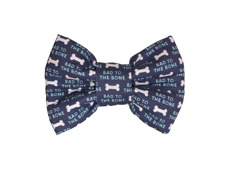 dog bone bow tie