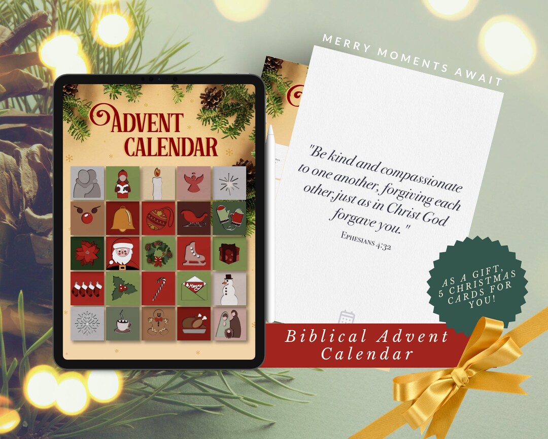 Faithful Countdown Biblical Advent Digital & Printable Etsy UK