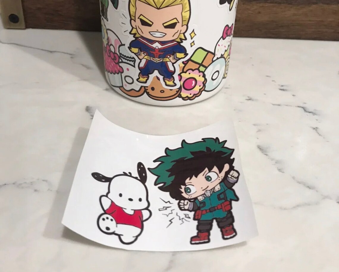 my hero academia x hello kitty