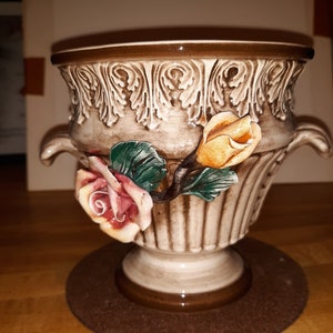 Capodimonte Vintage Italian Porcelain Vase
