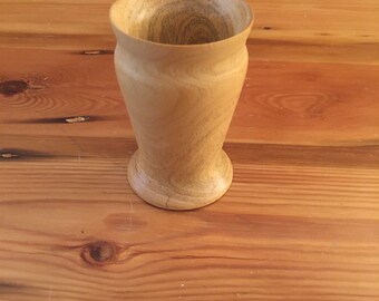 Small vase in genuine Jamaican Lignum Vitae