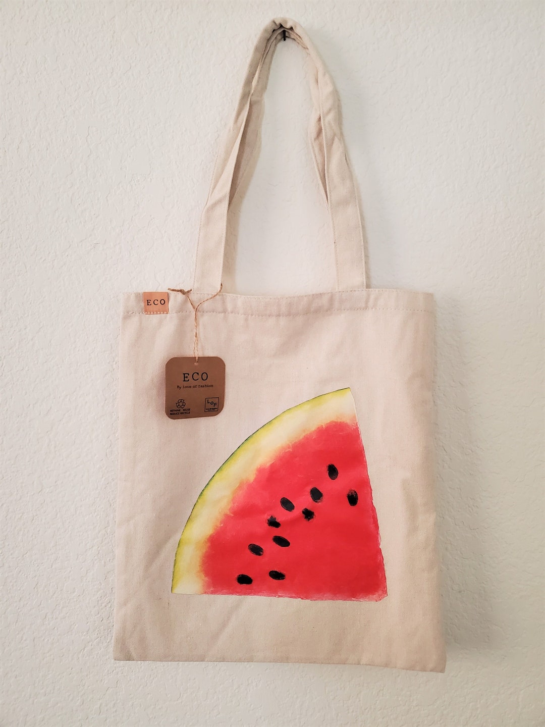 Adorable Lightweight Canvas Tote Bag Shoulder Bag Reusable - Etsy