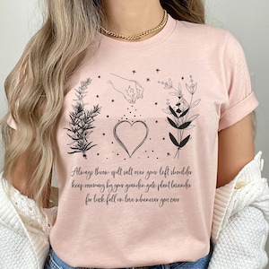 Practical Magic Shirt, Salt Rosemary Lavender Love Shirt, Inspirational Shirt, Magic Spell Shirt 213