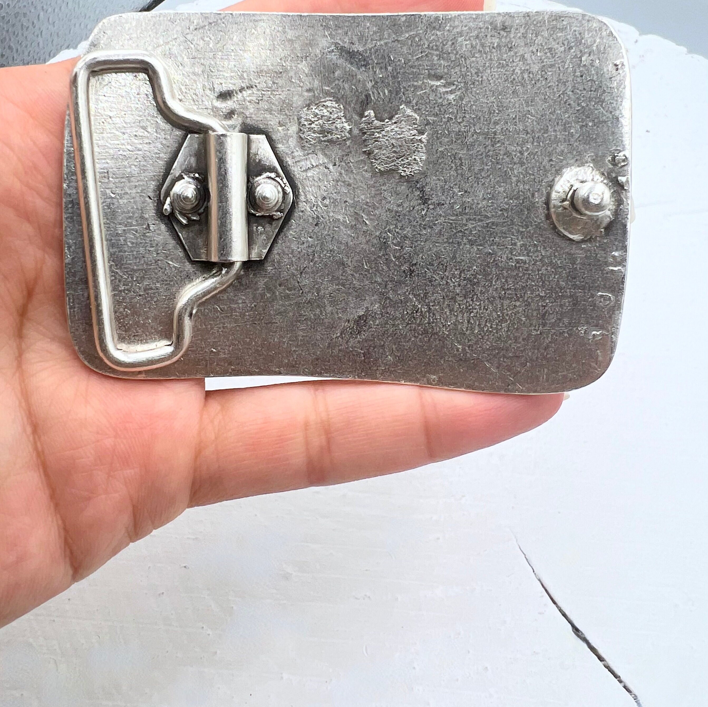 ゾーCREAMSODA45thAnniversaryBelt Buckle 1 Pcs Skull Belt Buckle, Antique Silver Plated, Belt Buckle