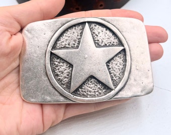 1 Pcs Texas Belt Buckle, Star accessories, Star Belt Buckle, Mens Womens belt buckle, Western Design, Leather Belt Buckle, GS19 as