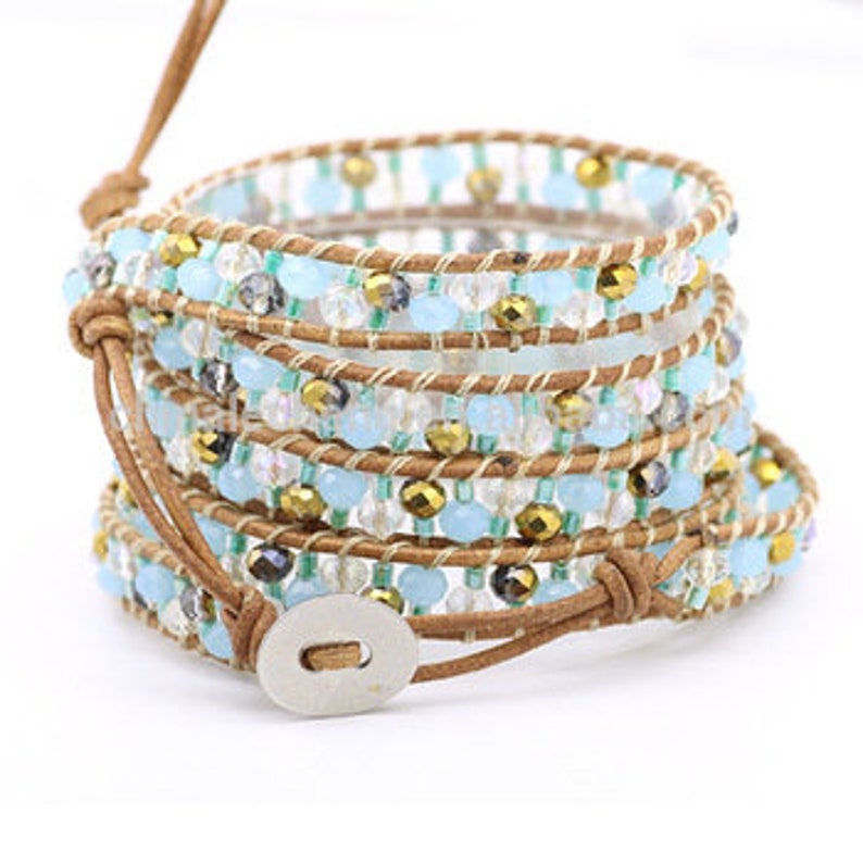 10 Button Clasps for leather Cord Bracelet Oval Button Etsy