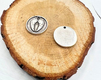 10 Pcs Pendant From Angel Wings, Winged Angel Cup Tip