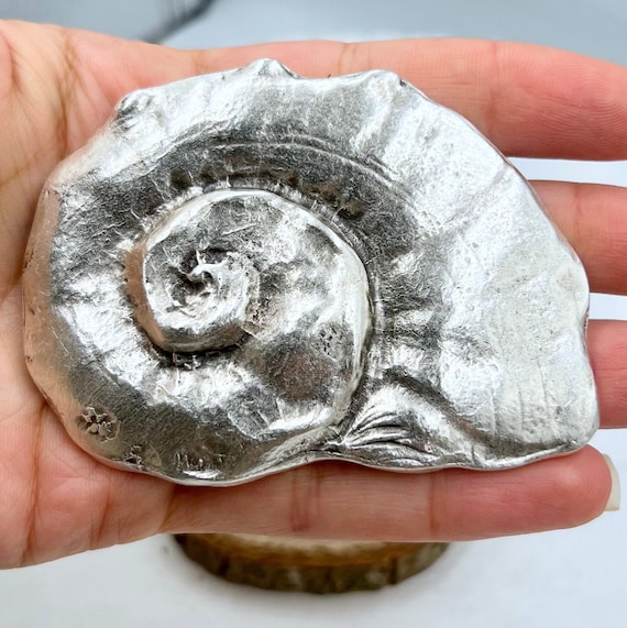 Silver Seashell Belt Buckle: Zamak Ocean Lover Gift - Etsy