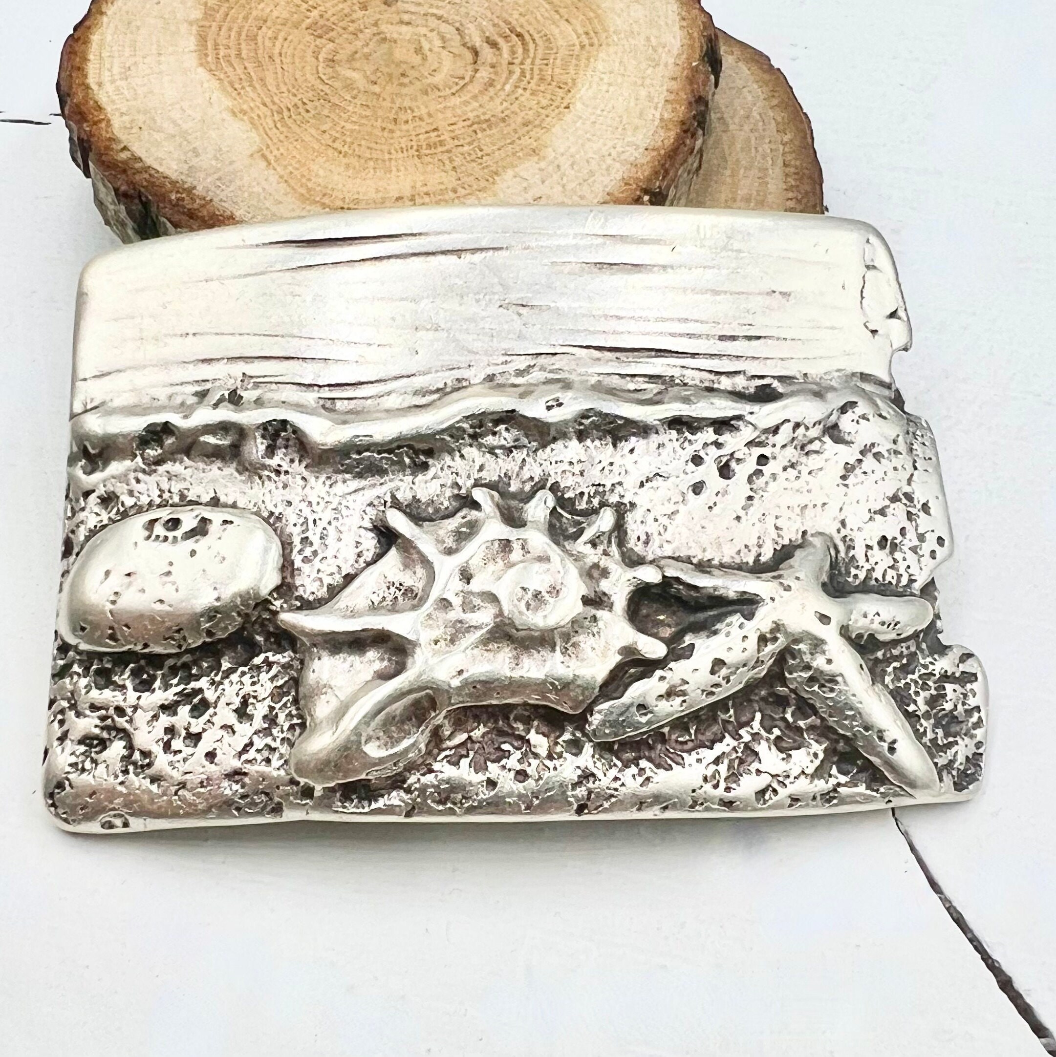 Silver Metal Seashell Belt Buckle Black Elastic Retro Boho Hippie Accessory M/L Silver Seashell Belt Buckle: Zamak Ocean Lover Gift - Etsy main image 4