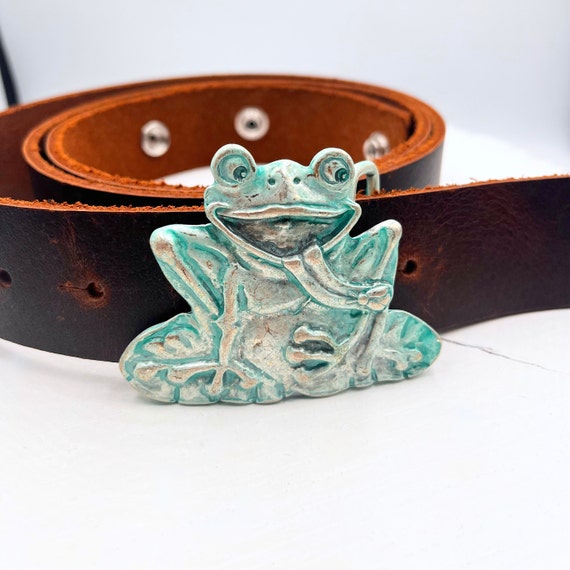 UNCLE FU 英国製HAND MADE Vintage Belt 【新品】 Aztec Cross Stitch Belt with Antique Nickel Buckle - w.kleinberg