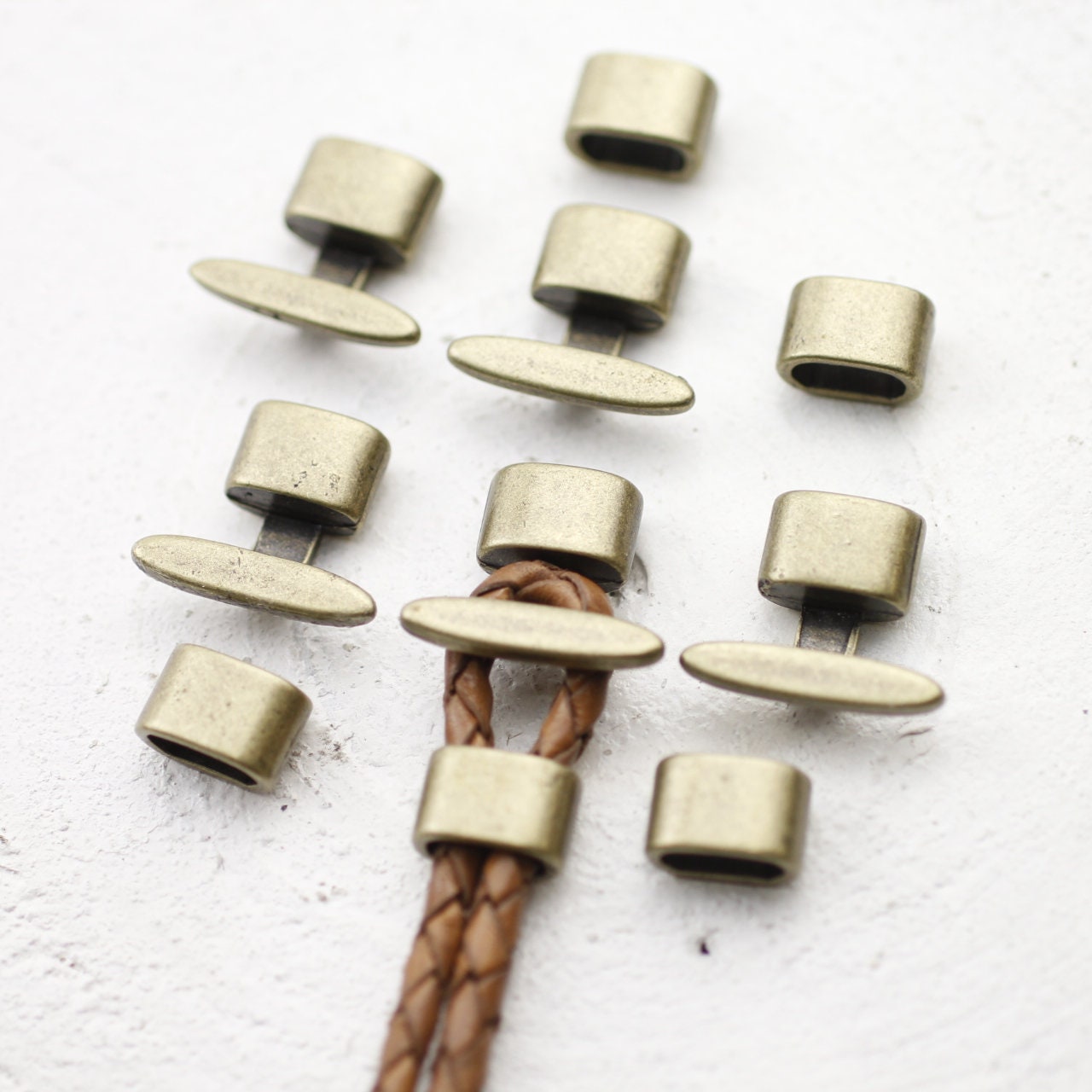 5 Sets Bracelet Clasps TBar Hook Clasp Clasps for Leather Etsy