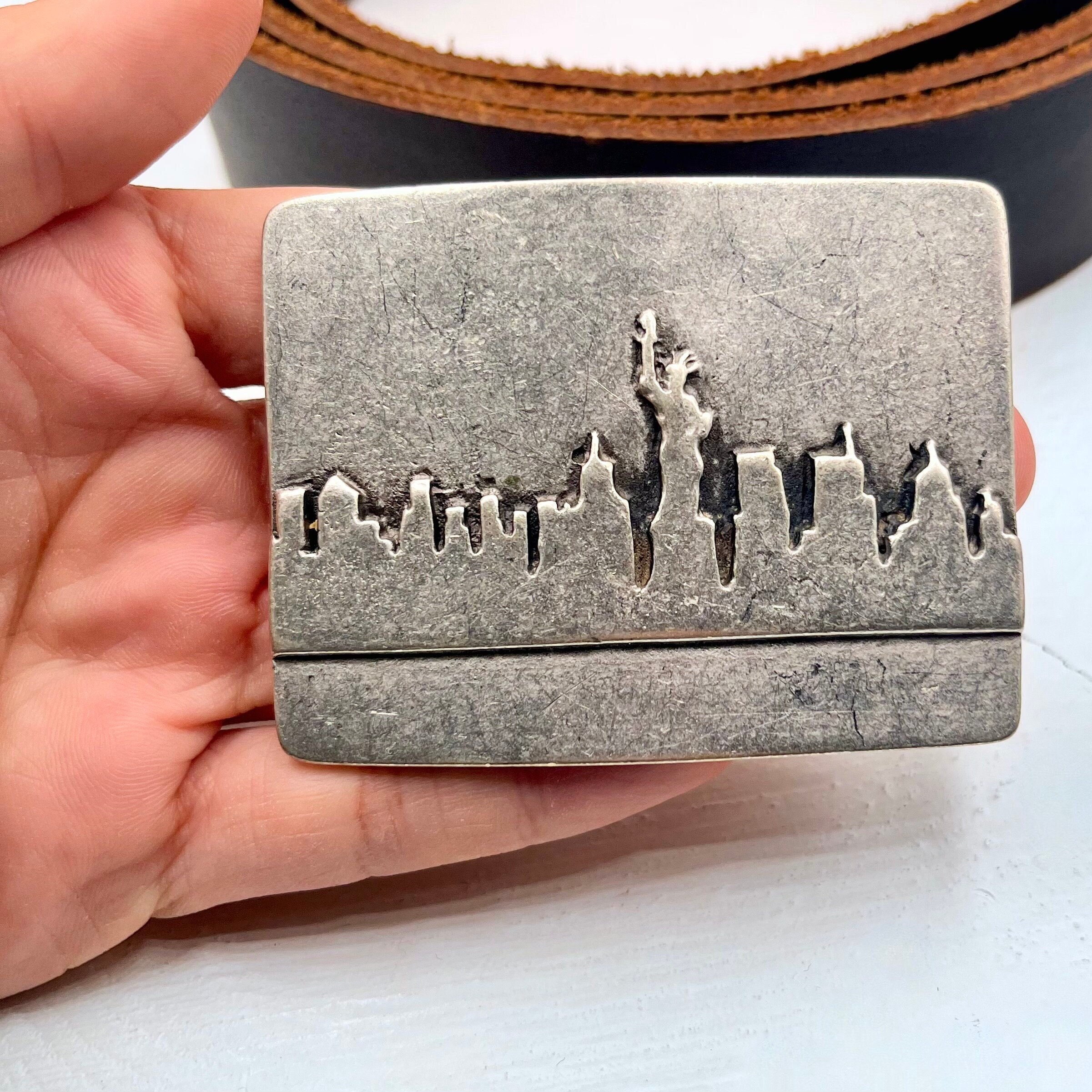 1 Pcs New York Accessories, New York City Belt Buckle, Town 1 Pcs New York Accessories, New York City Belt Buckle, Town