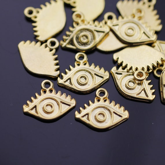 Small evil eye charm discount