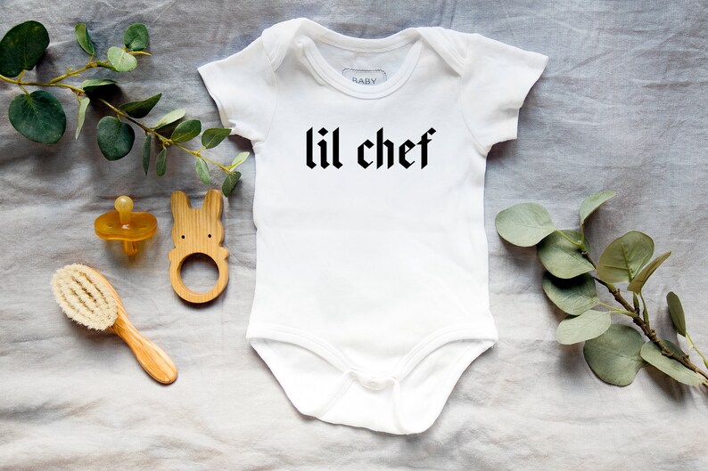 Lil Chef Onesie Baby Bodysuit