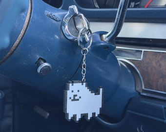 Undertale Annoying Dog 3D Printed Keychain