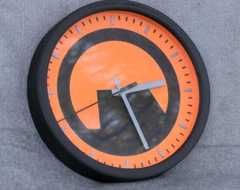 Black Mesa Wall Clock 3D Printed Half-Life
