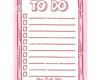 Simply Retro To-Do List | Printable Daily Planner