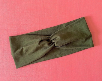 Olive Green Headband