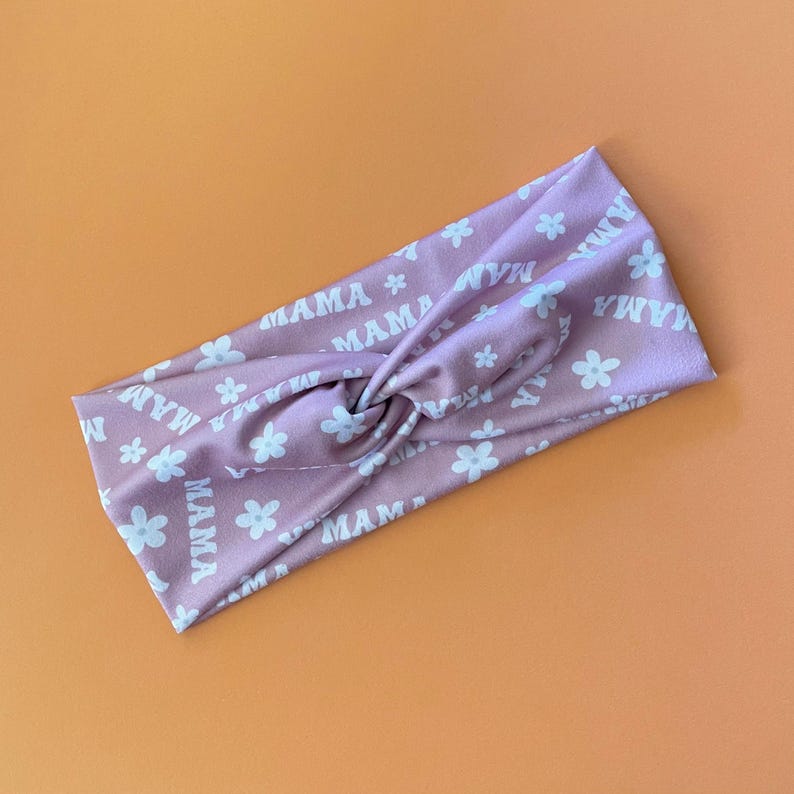 Mama Headband // Mini Toddler Headband // Mommy and Me Matching Headbands Mama