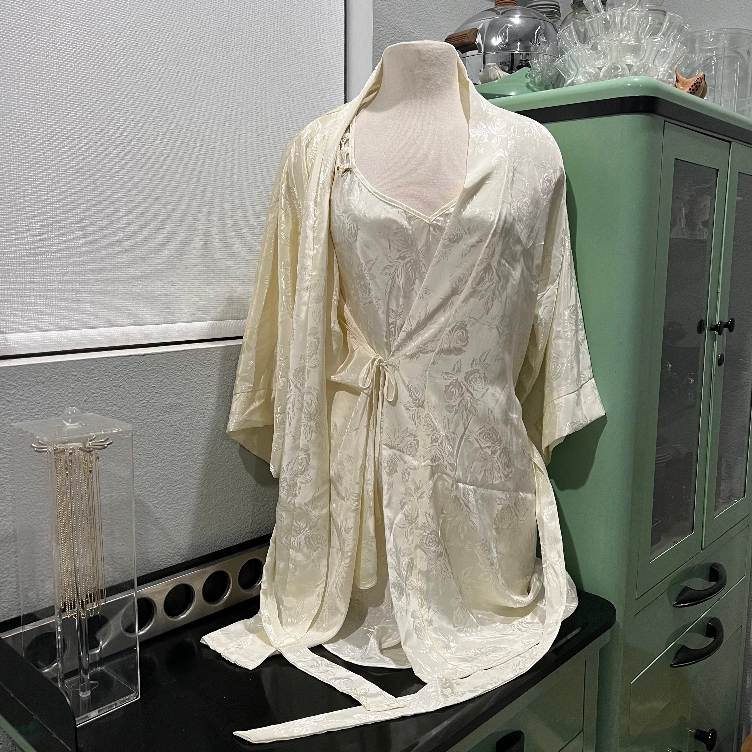 Expressions, Intimates & Sleepwear, Expressions By California Dynasty  Vintage Bridal Peignoir Set Sz S