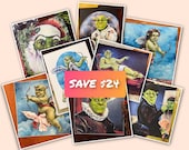 シュレックの完全コレクション - 8枚の価格で全9枚のプリント - Etsy 日本