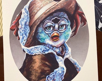 Countess Furby Art Print – Signed Regal Renaissance Portrait