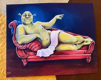 シュレックの完全コレクション - 8枚の価格で全9枚のプリント - Etsy 日本