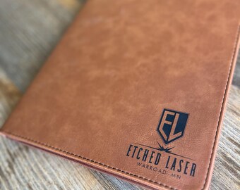 Personalized Refillable Portfolio, Custom Portfolio With Zipper, Custom Leatherette Portfolio, Personalized Padfolio, Business Gift