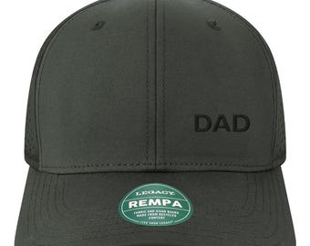 Personalized Embroidered Dad Hat – Tone-on-Tone Performance
