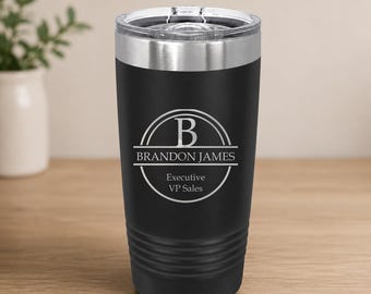 Personalized 20 oz Polar Camel Tumbler, Engraved Insulated Cup, Custom Travel Mug, Coffee Tumbler, Gift for Him or Her, Engraved Tumbler