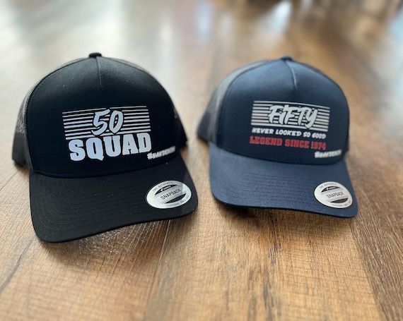 Custom Yupoong Trucker Hat: Heat Transfer Print, Snapback