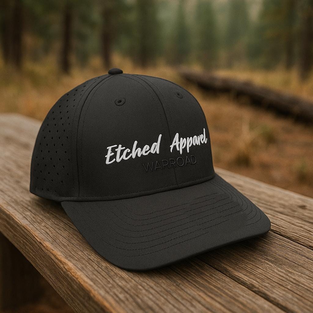 Custom Embroidered Performance Hat: Company Logo, Adjustable Strap