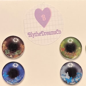 Custom Blythe Doll Fairy Eyechips 14mm