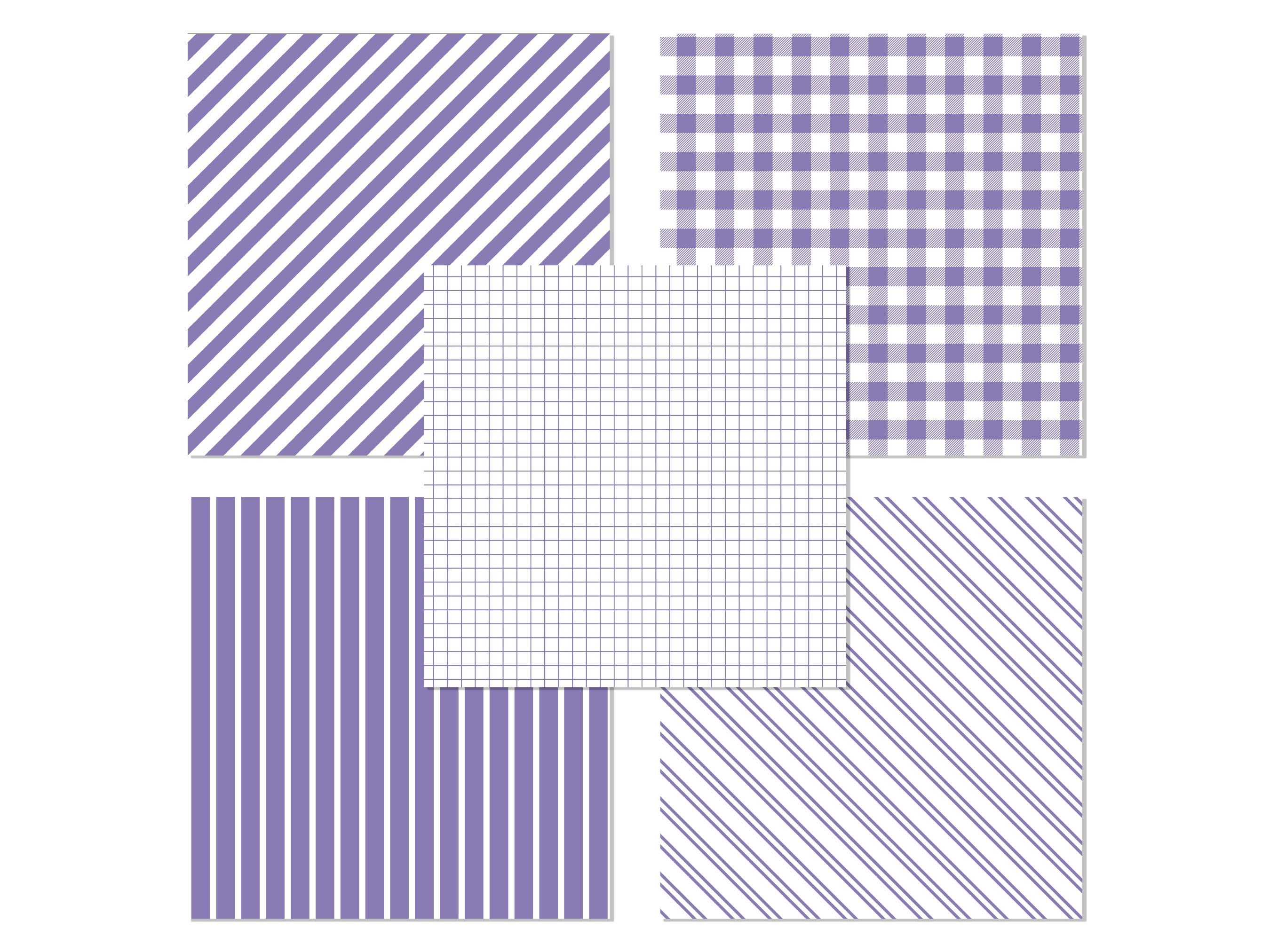 Purple Striped Background, Light Purple Patterns, Stripes Digital Paper ...