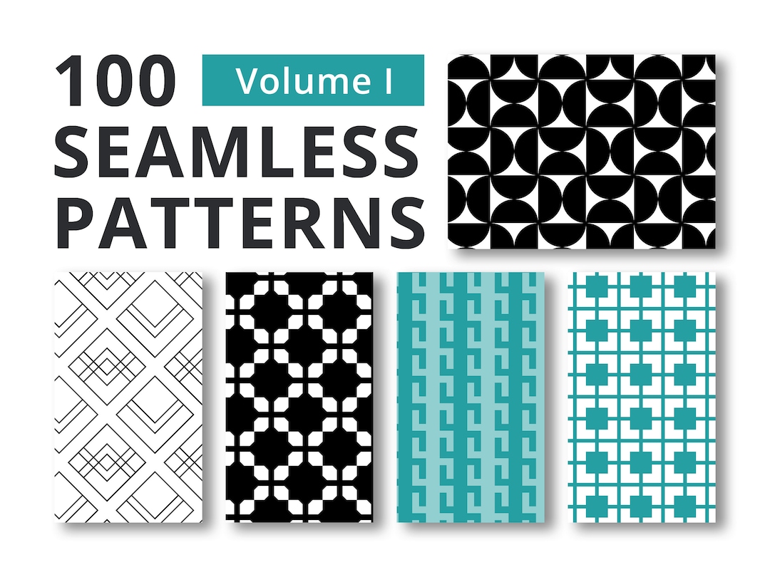 Patterns 100 Transparent Seamless Patterns to Use With