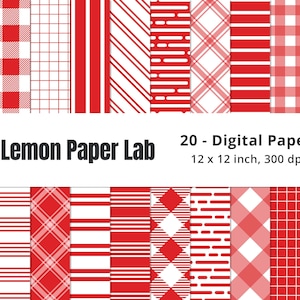 Fond rayé rouge, motif à rayures rouges, papier numérique rouge, papiers rouges sans couture, plaid rouge, rayures rouges et blanches, Jpg, motif imprimable